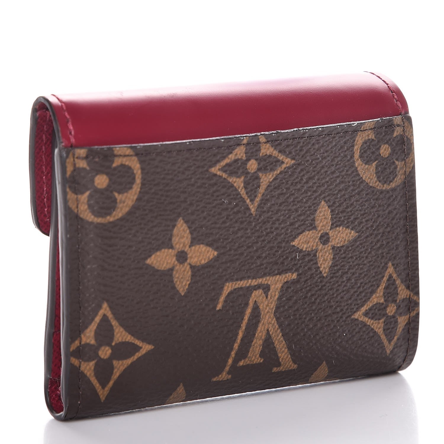 Louis Vuitton Monogram Zoe Wallet Fuchsia 3 of 8