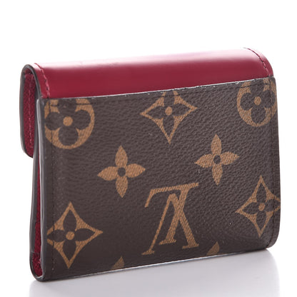 Louis Vuitton Monogram Zoe Wallet Fuchsia 3 of 8