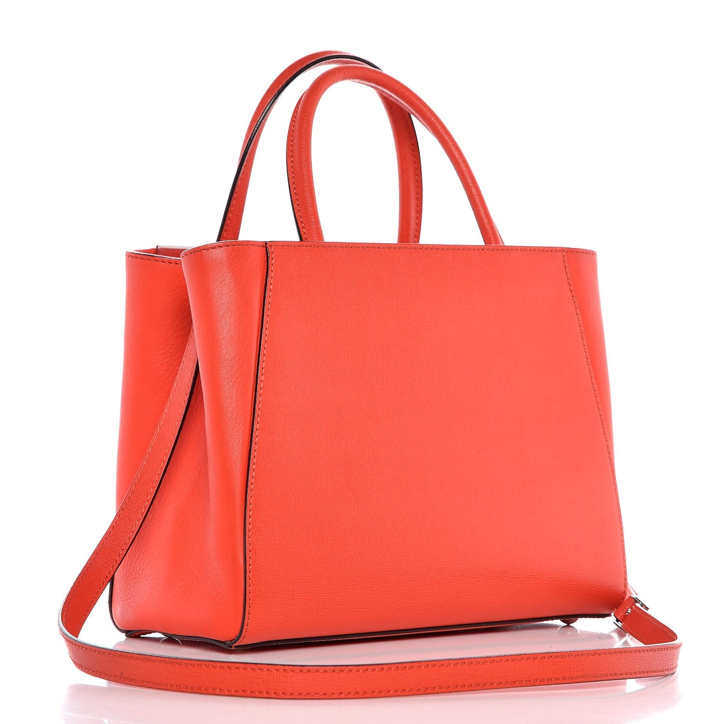 Vitello Elite Patches Petite 2Jours Tote Papavero