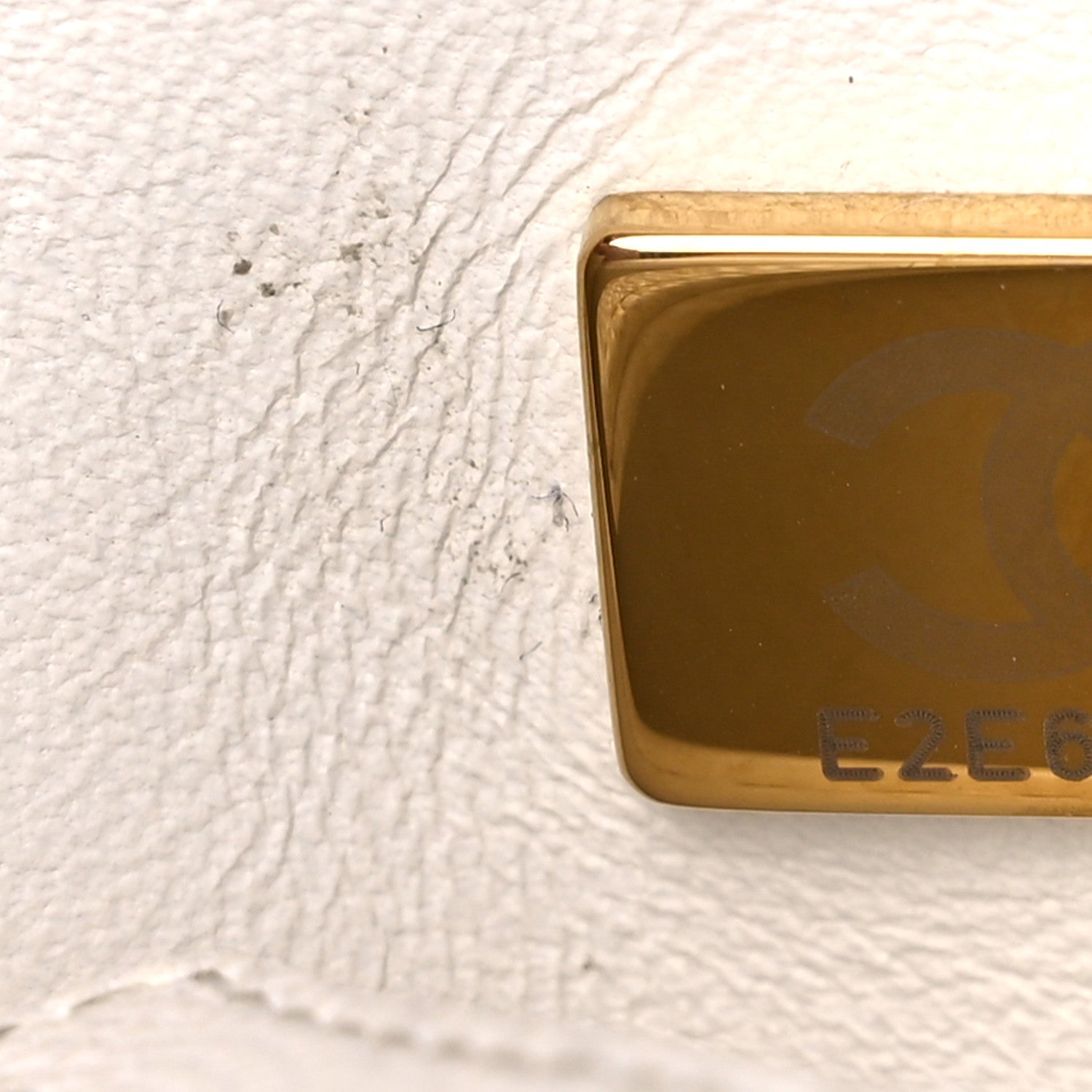 Chanel Caviar Quilted Small Coco Handle Flap White 7 of 20