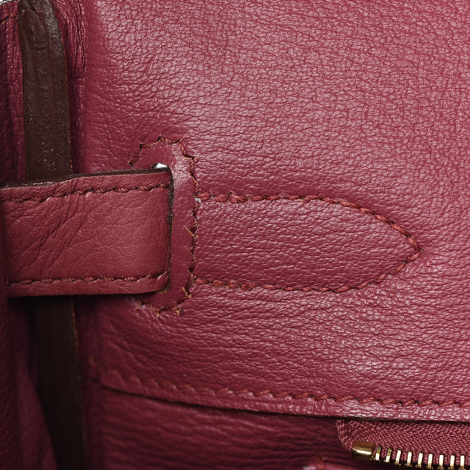 Hermes Taurillon Clemence Birkin 30 Bois de Rose 8 of 33