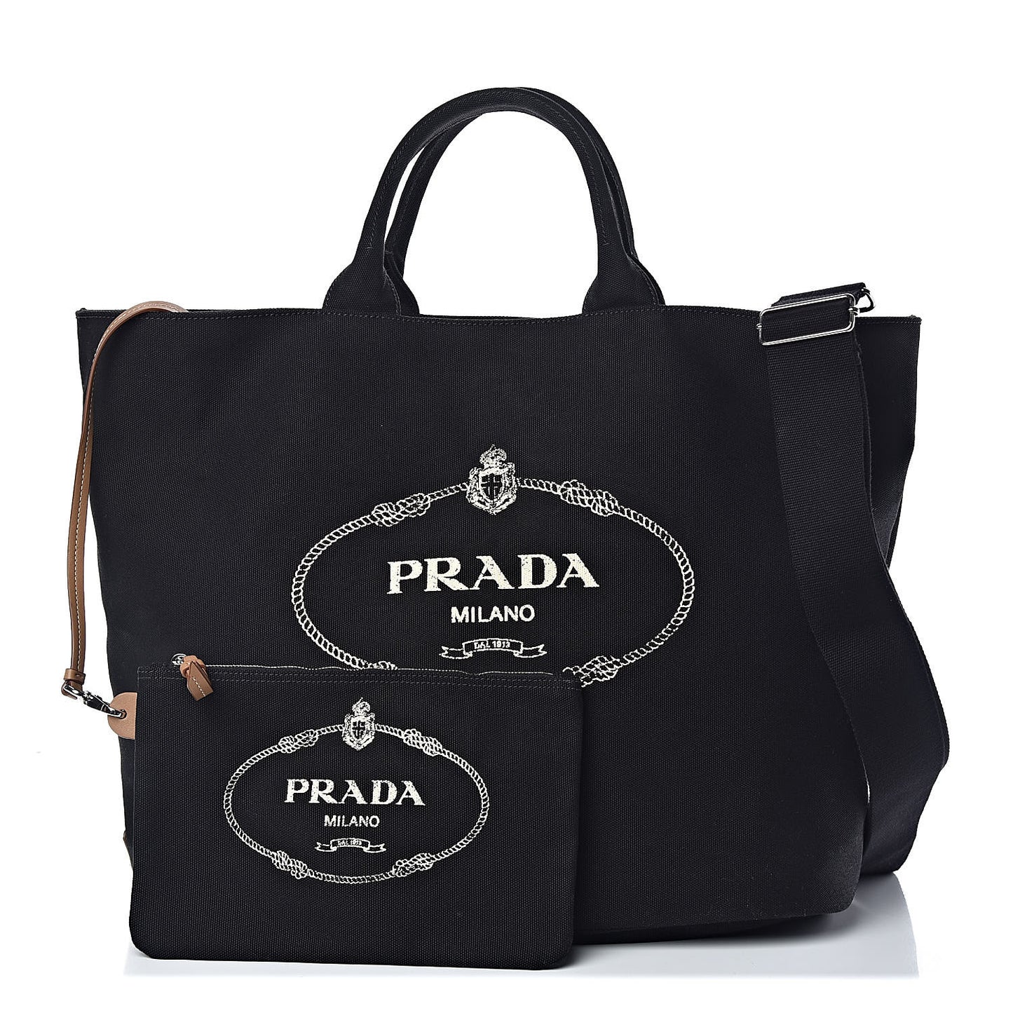 Canapa Logo Bucket Tote Black