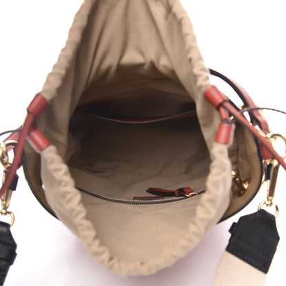 Chloe Patent Calfskin Small Roy Bucket Bag Earthy Red 4 of 11