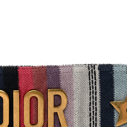 Christian Dior Canvas Embroidered Studded Rainbow J’Adior Shoulder Strap 6 of 7