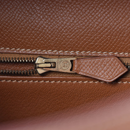 Hermes Epsom Kelly Sellier 28 Gold 31 of 41