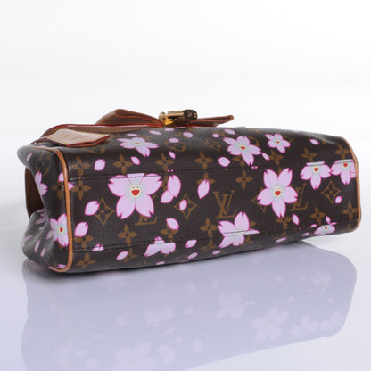 Louis Vuitton Monogram Cherry Blossom Sac Retro Bag Brown 5 of 9