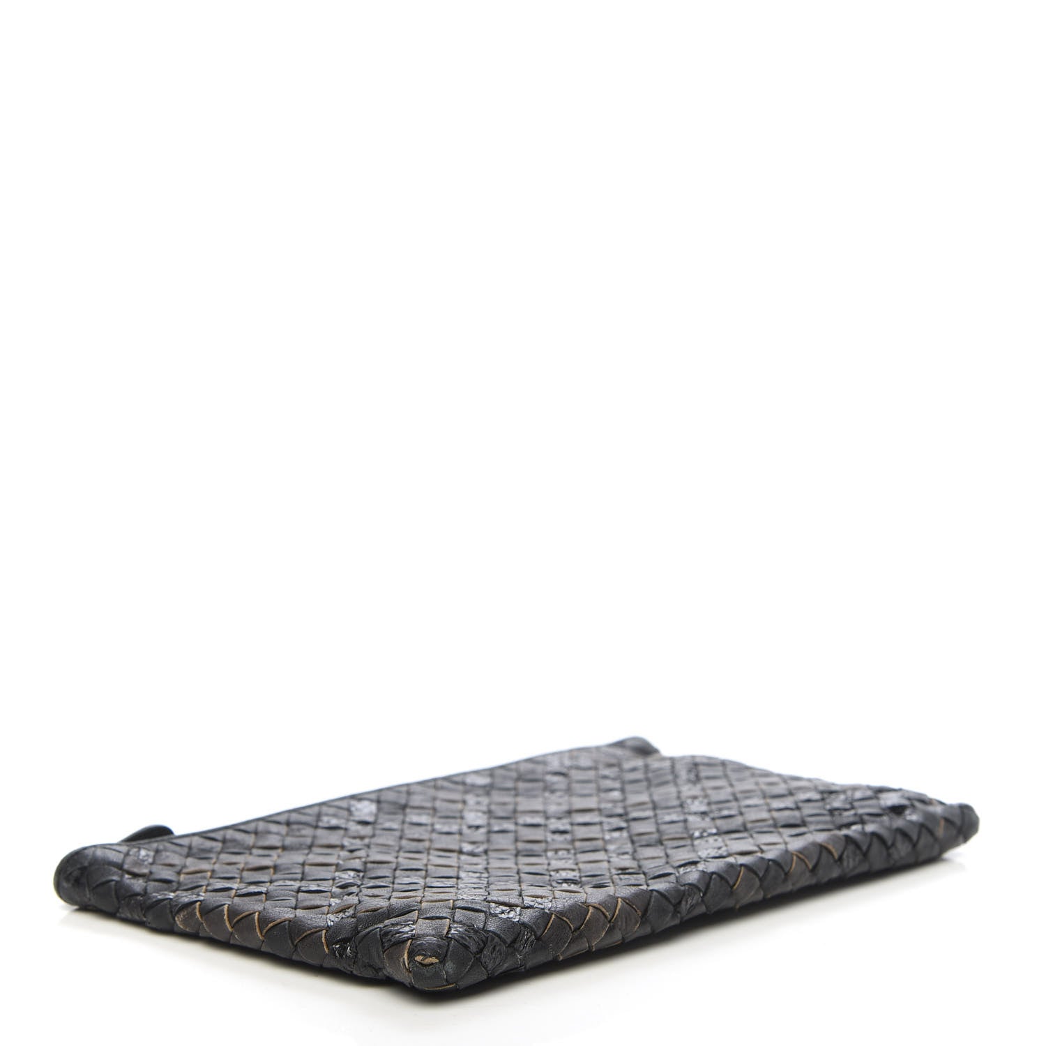 Bottega Veneta Nappa Ayers Intrecciato Medium Document Case Black 4 of 11