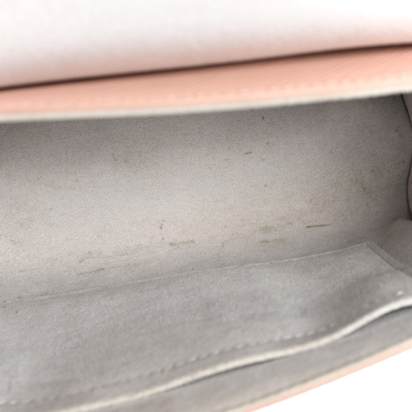 Epi Mechanical Flowers Twist Shoulder Bag MM Rose Ballerine