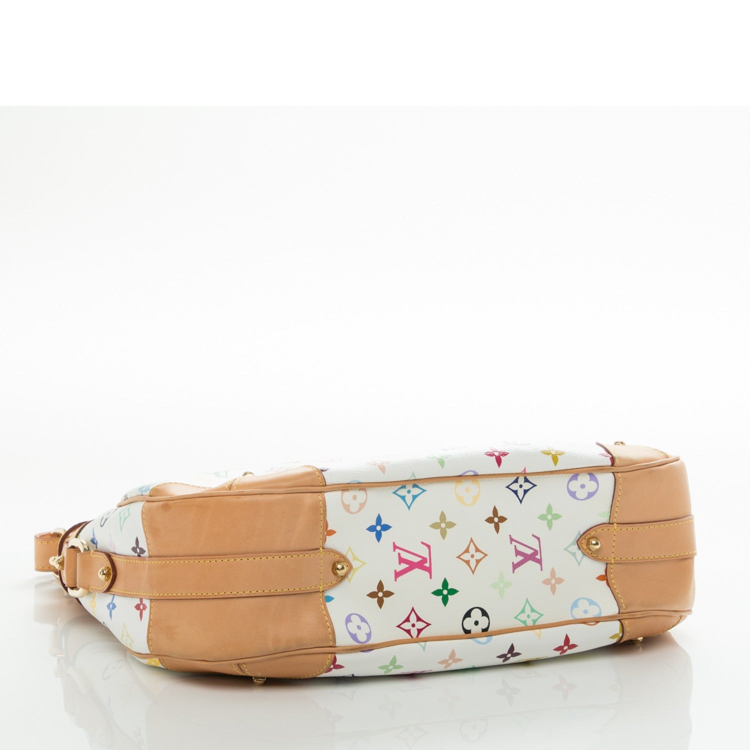 Louis Vuitton Monogram Multicolor Greta White 4 of 7