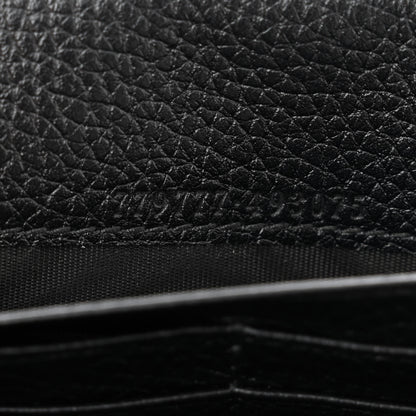 Gucci Calfskin GG Marmont Chain Wallet Bag Black 8 of 12