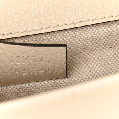 Gucci Textured Calfskin Crystal Mini Dionysus Shoulder Bag Mystic White 7 of 13