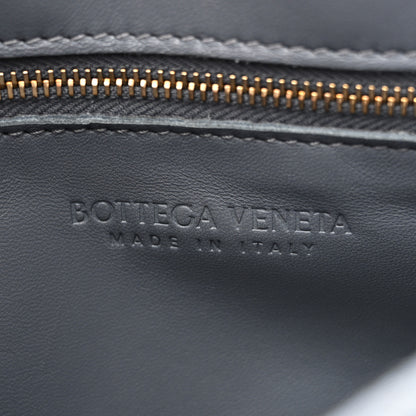 Bottega Veneta Grained Calfskin Maxi Intrecciato Cassette Crossbody Bag Thunder 5 of 10
