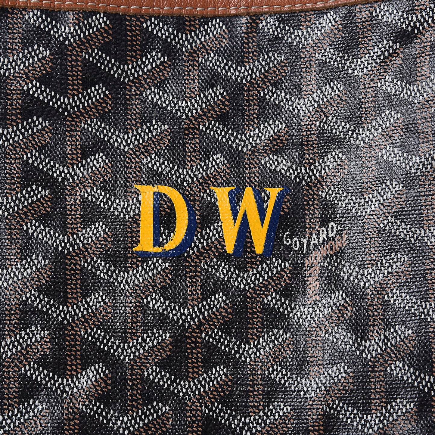 Goyardine Saint Louis GM Black Gold