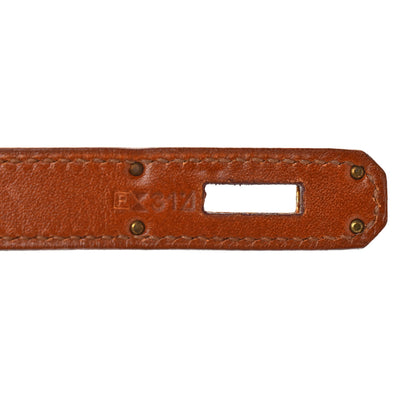 Hermes Tadelakt Ghillies Kelly Retourne 35 Fauve 10 of 12