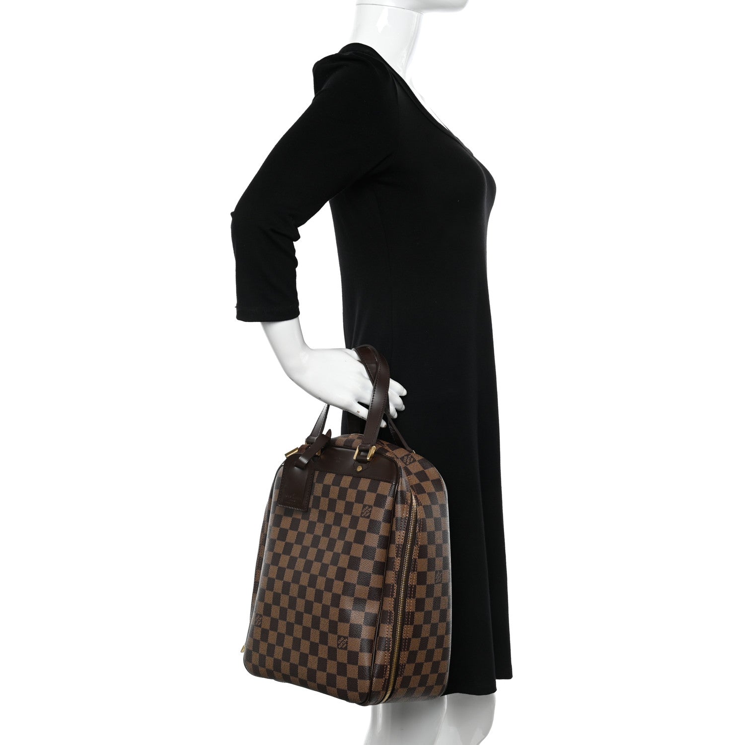 Louis Vuitton Damier Ebene Excursion Shoe Bag 2 of 11