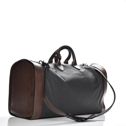 Louis Vuitton Calfskin Canvas Shako Sac Voyage 3 of 10