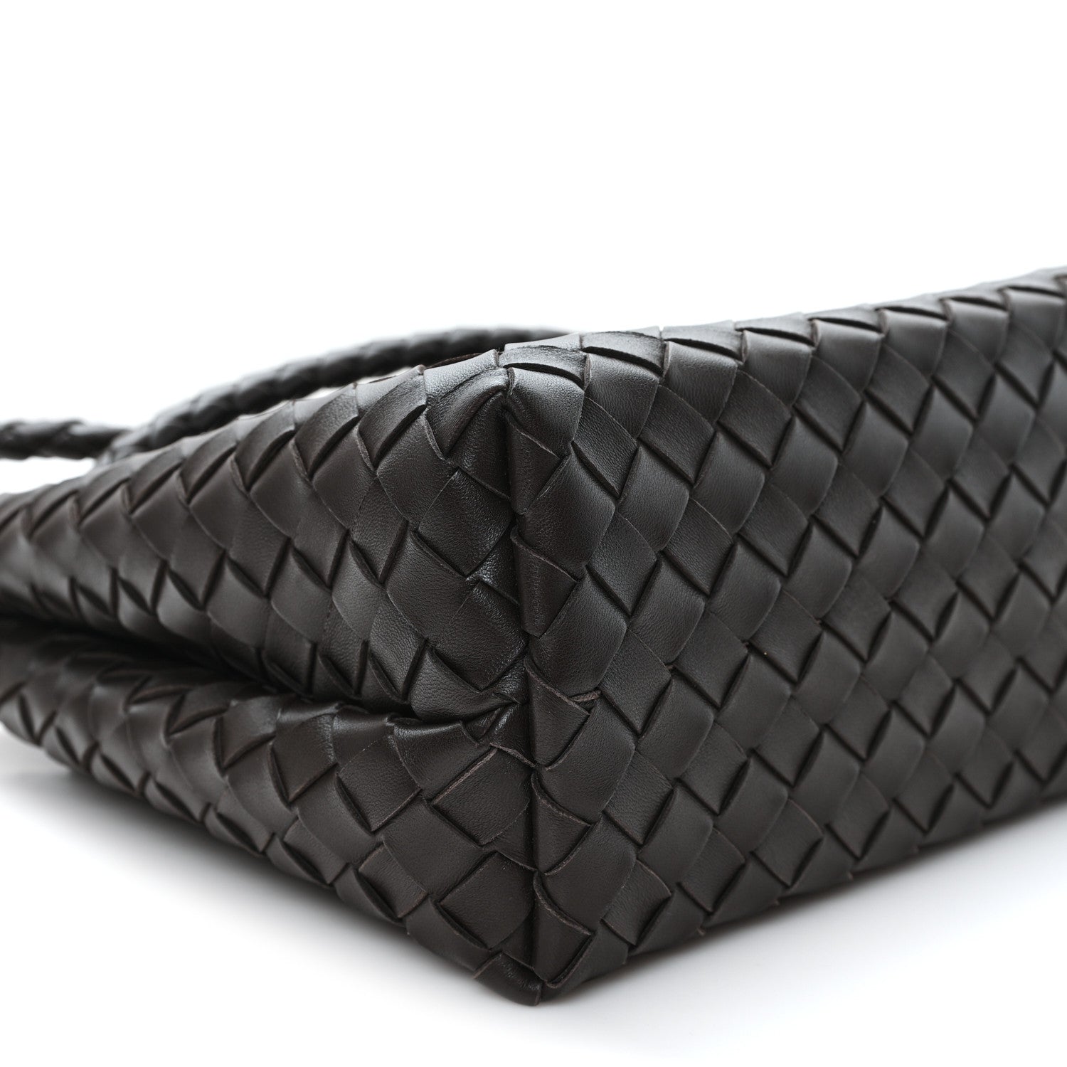 Bottega Veneta Nappa Intrecciato Medium Andiamo Shoulder Bag Fondant 8 of 9