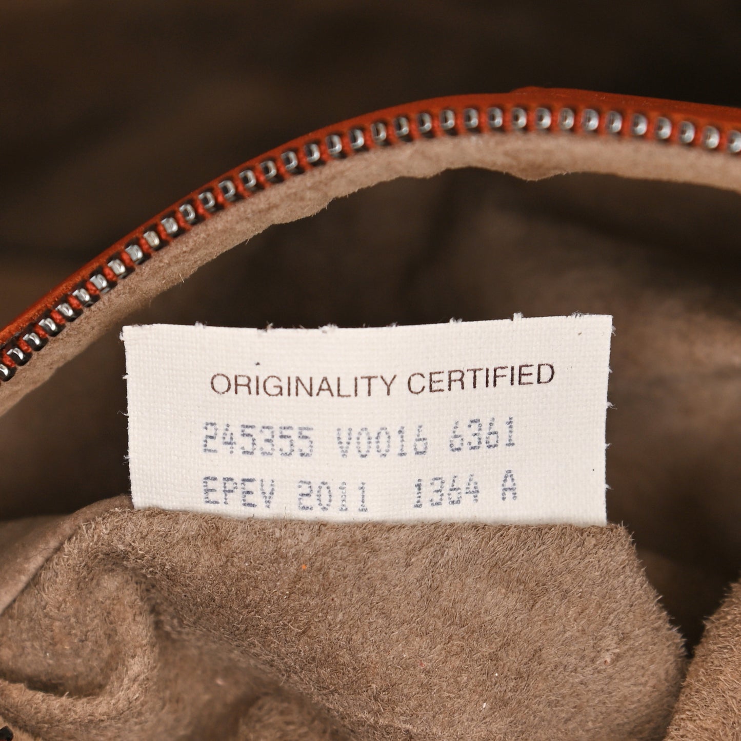 Nappa Intrecciato Nodini Crossbody Messenger Terracota