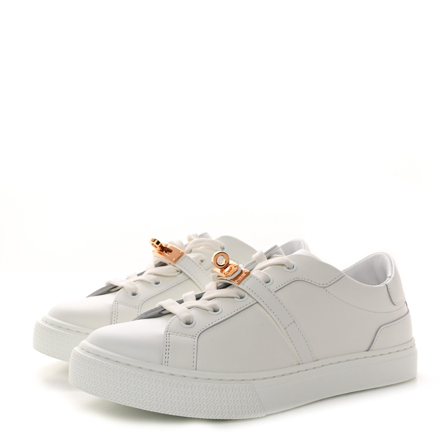 Calfskin Day Sneakers 37 White