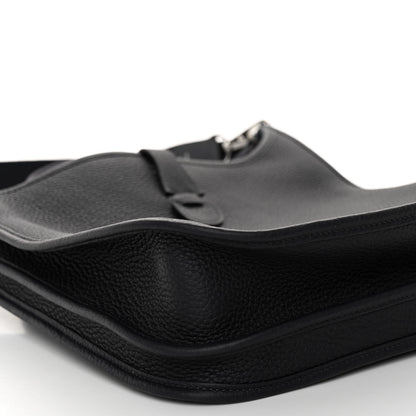 Hermes Taurillon Clemence Evelyne III PM Caban 9 of 10