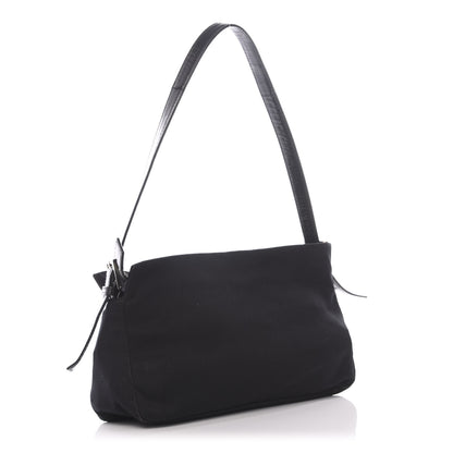 Fendi Neoprene Baguette Black 2 of 10