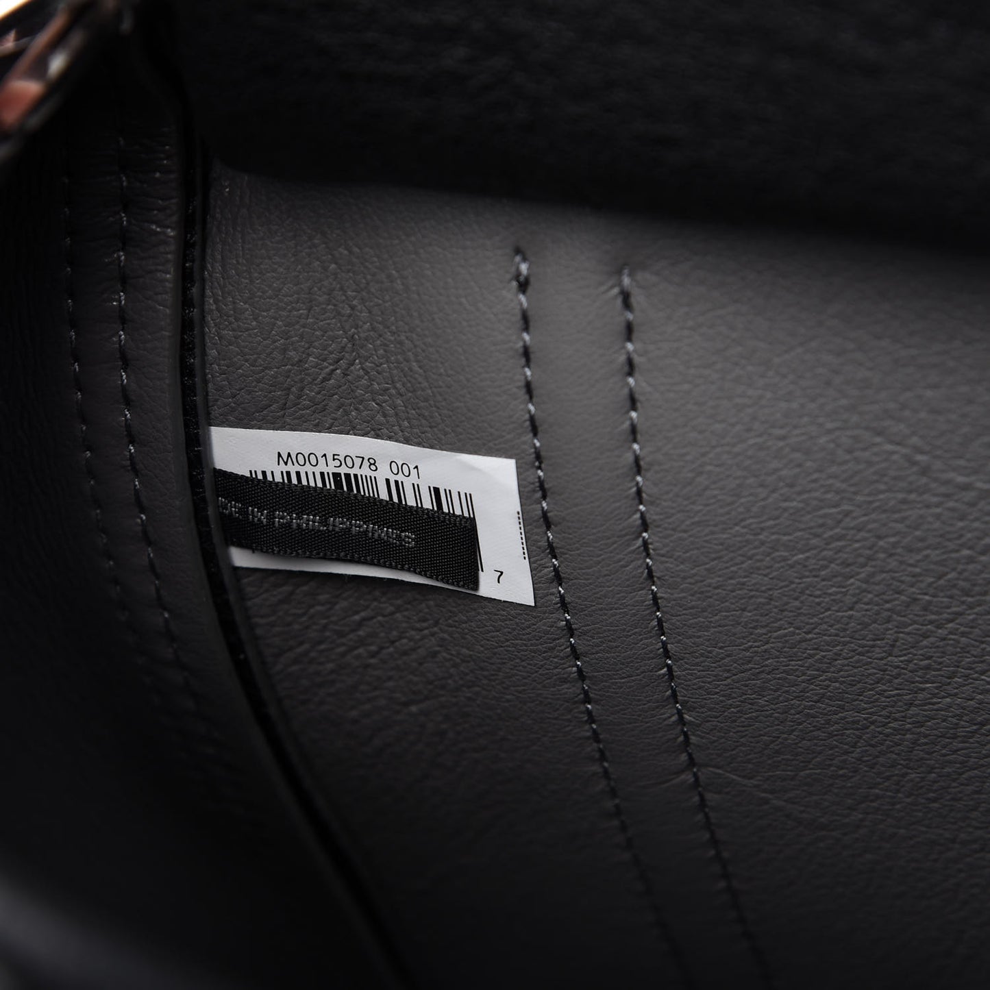 Grained Calfskin The Tag 21 Tote Black
