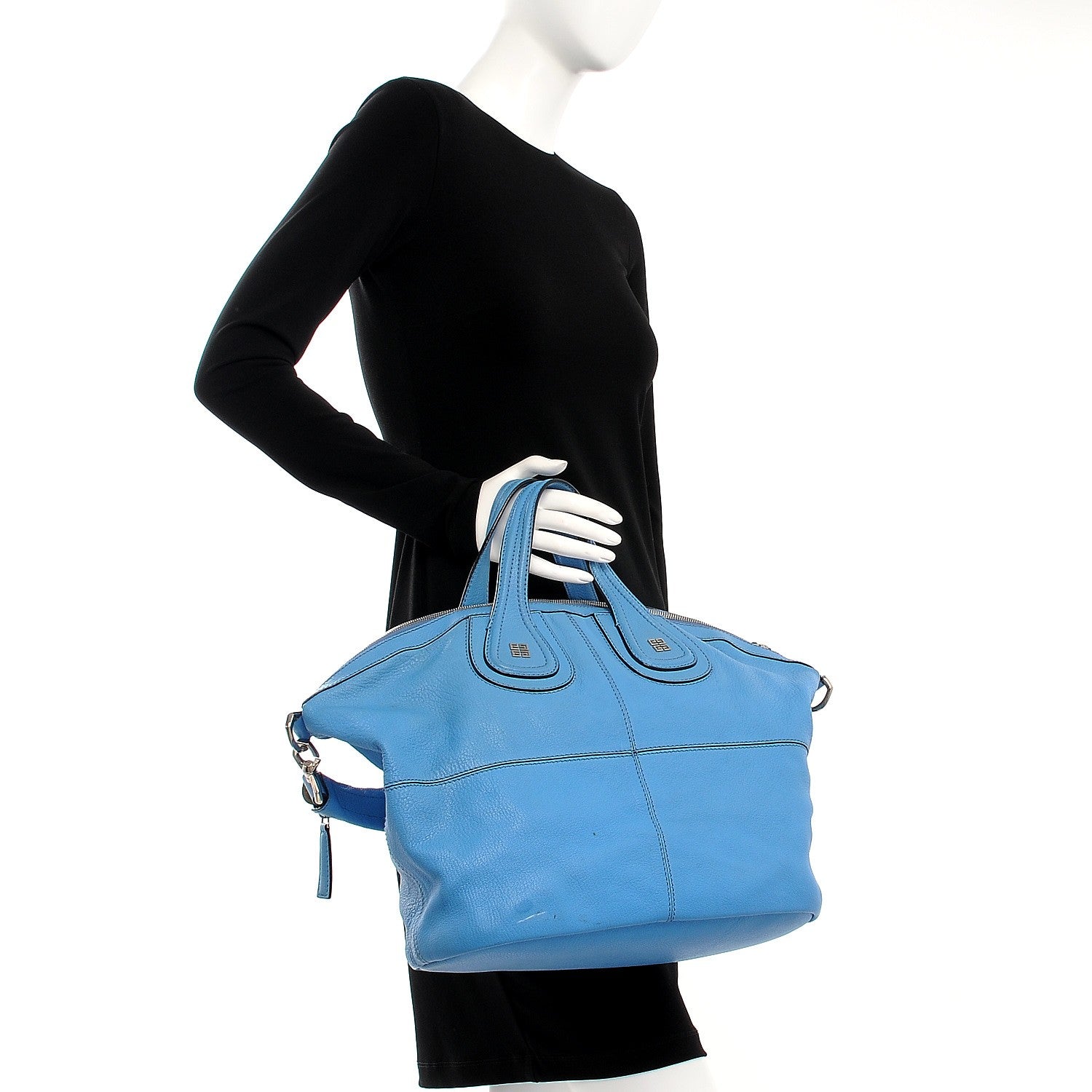 Givenchy Sugar Goatskin Medium Nightingale Sky Blue 2 of 11
