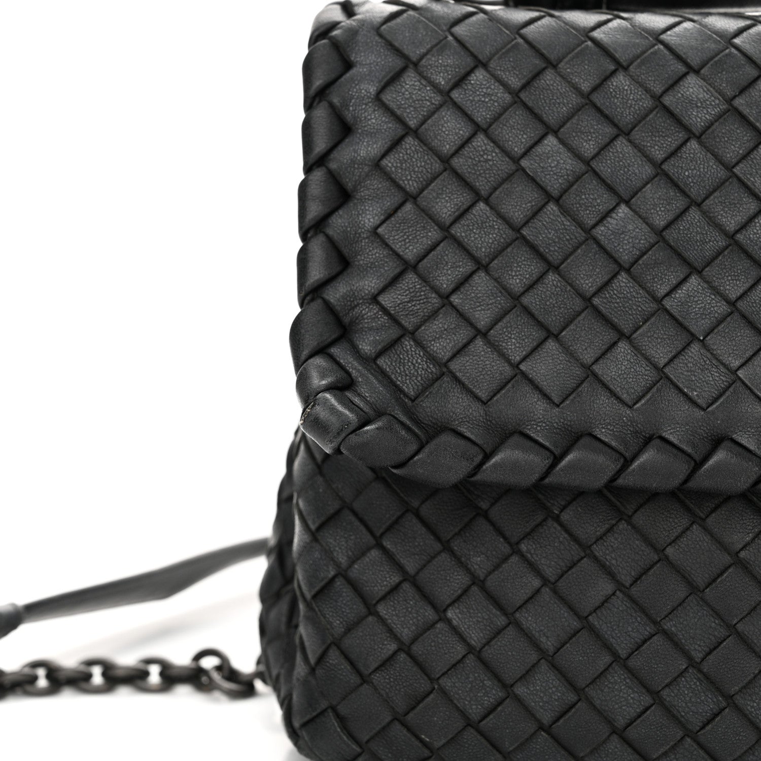 Bottega Veneta Nappa Intrecciato Small Olimpia Bag Black 18 of 24