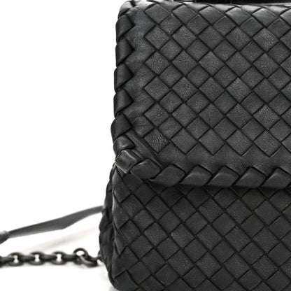 Bottega Veneta Nappa Intrecciato Small Olimpia Bag Black 18 of 24
