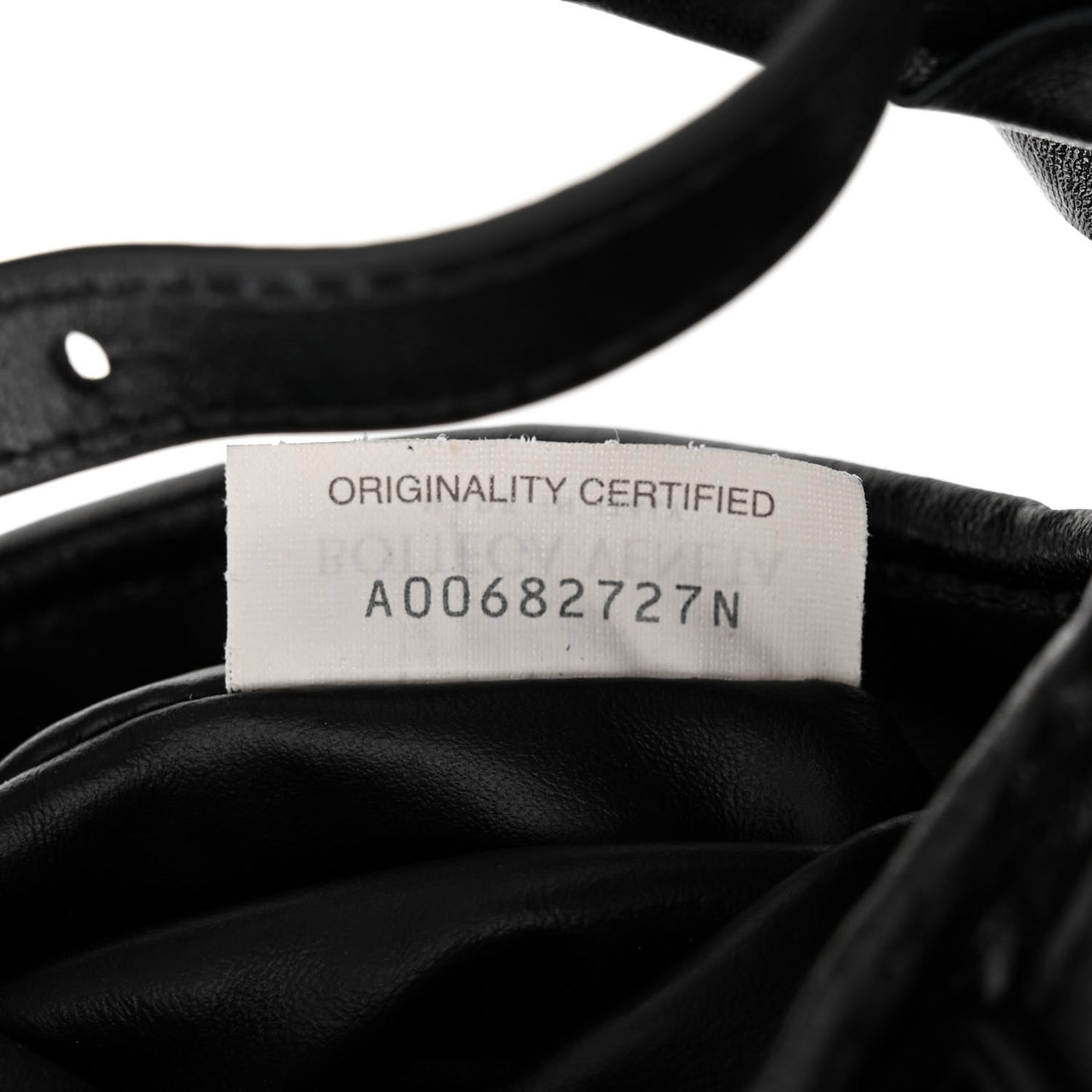 Calfskin Intrecciato Mini Hop Black