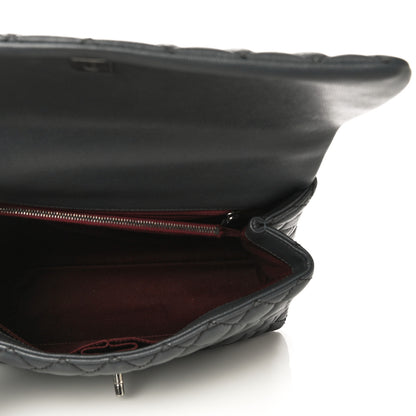 Chanel Caviar Quilted Medium Coco Handle Flap Dark Grey 4 of 10