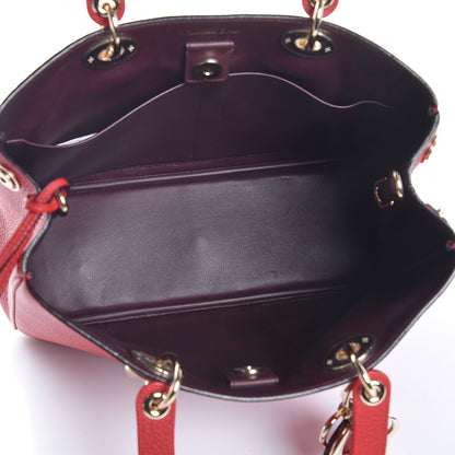Christian Dior Bullcalf Medium Diorissimo Tote True Red 5 of 7