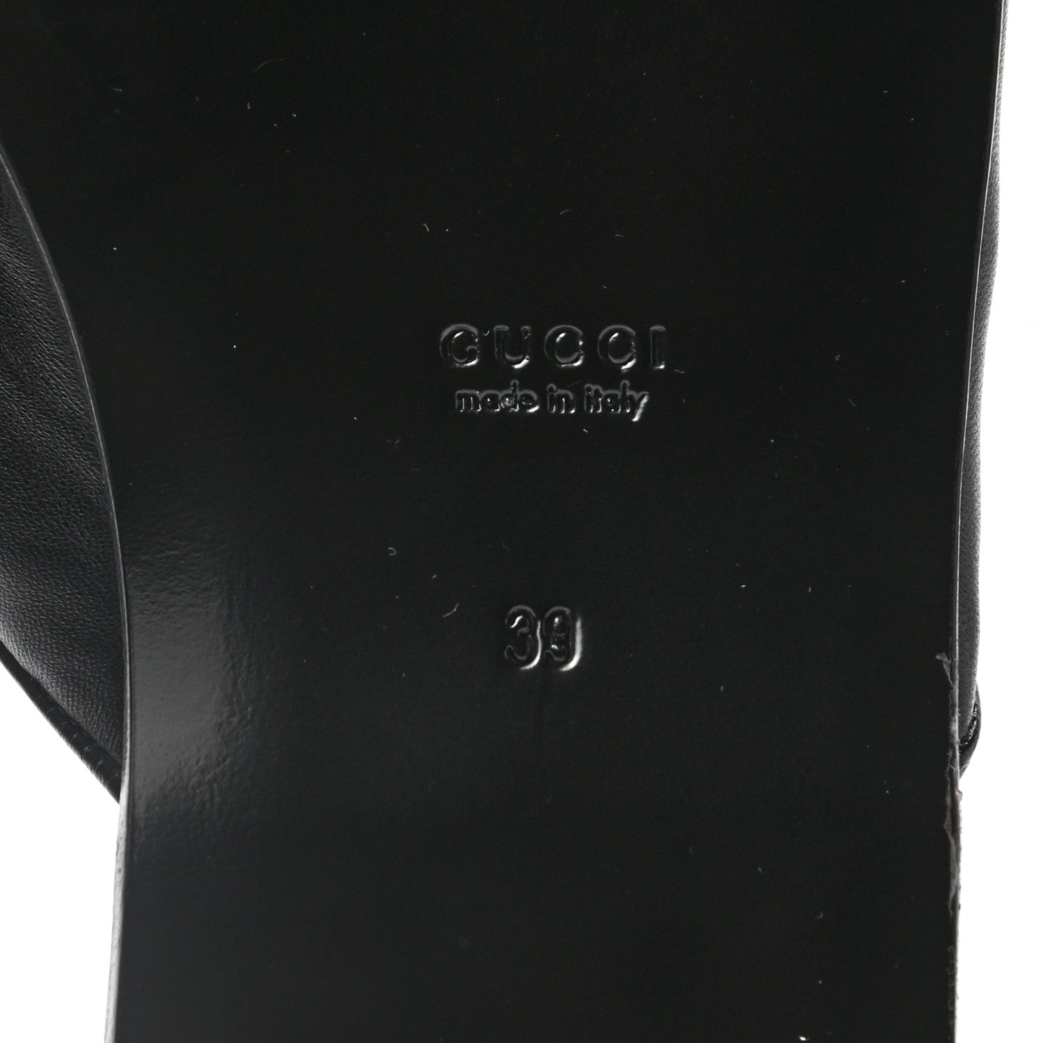 Gucci X MLB Lambskin NY Yankees Embroidered Womens GG Slippers 39 Black 6 of 8