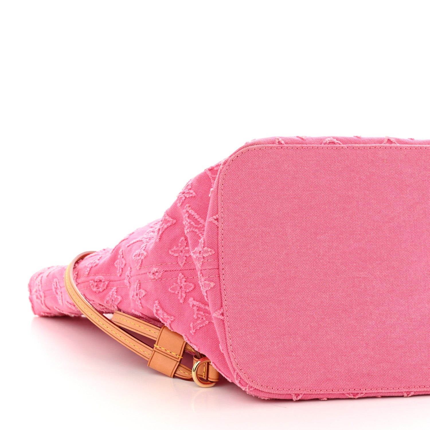 Louis Vuitton Monogram Denim Neverfull MM Rose 8 of 9