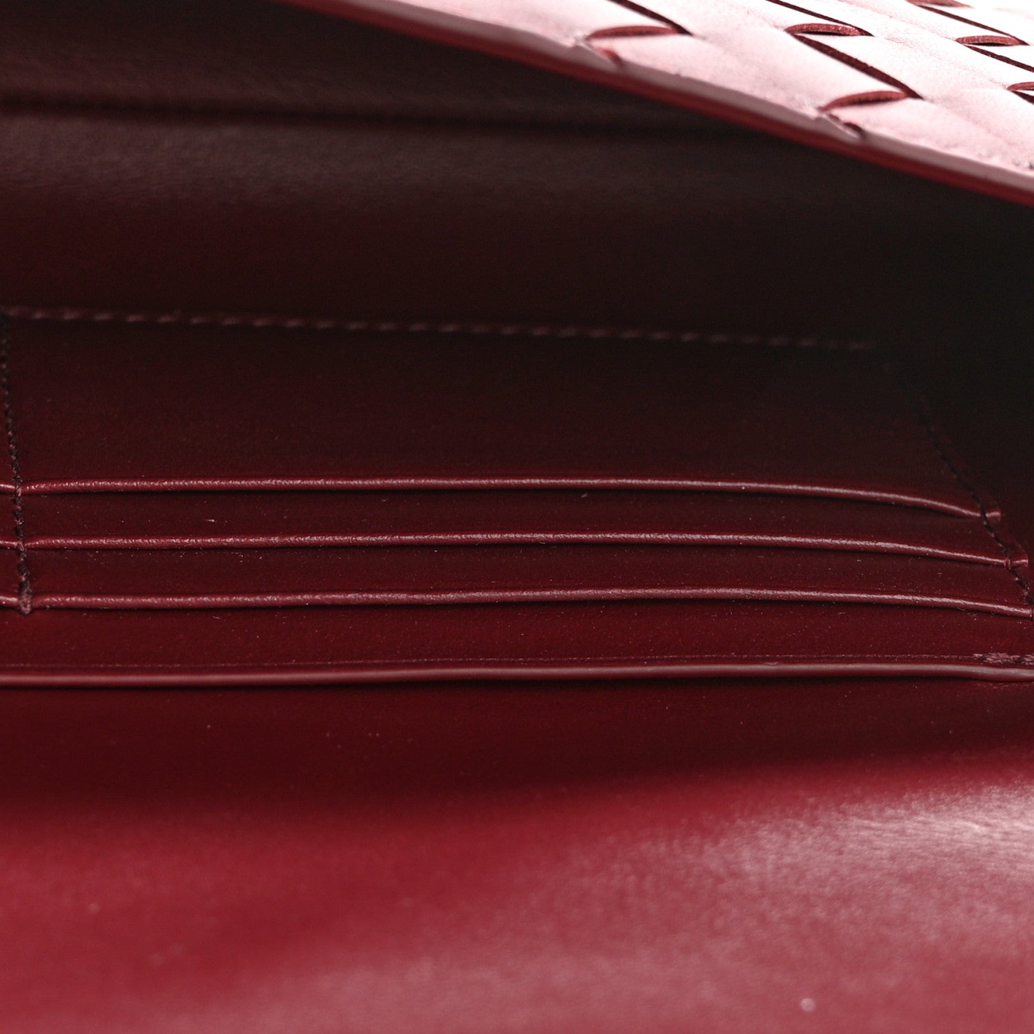 Bottega Veneta Nappa Intrecciato Long Andiamo Top Handle Clutch Barolo 14 of 16