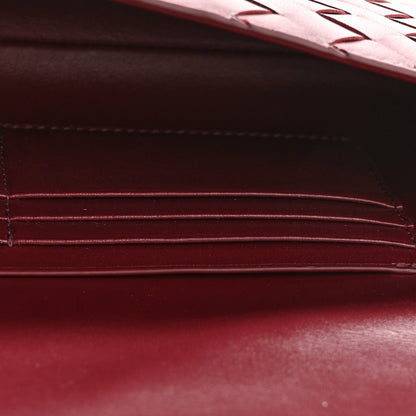 Bottega Veneta Nappa Intrecciato Long Andiamo Top Handle Clutch Barolo 14 of 16