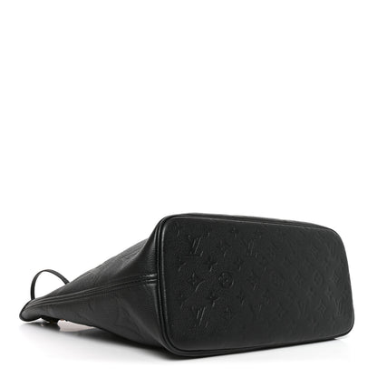 Louis Vuitton Empreinte Monogram Giant Neverfull MM Black 5 of 10