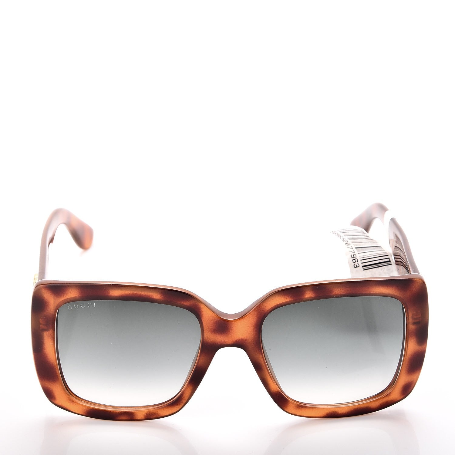 Gucci Acetate Square Frame Sunglasses GG0141S Tortoise 2 of 6