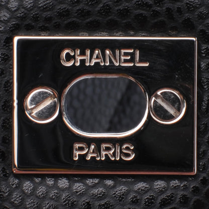 Chanel Caviar Quilted Medium Double Flap Black 5 of 8