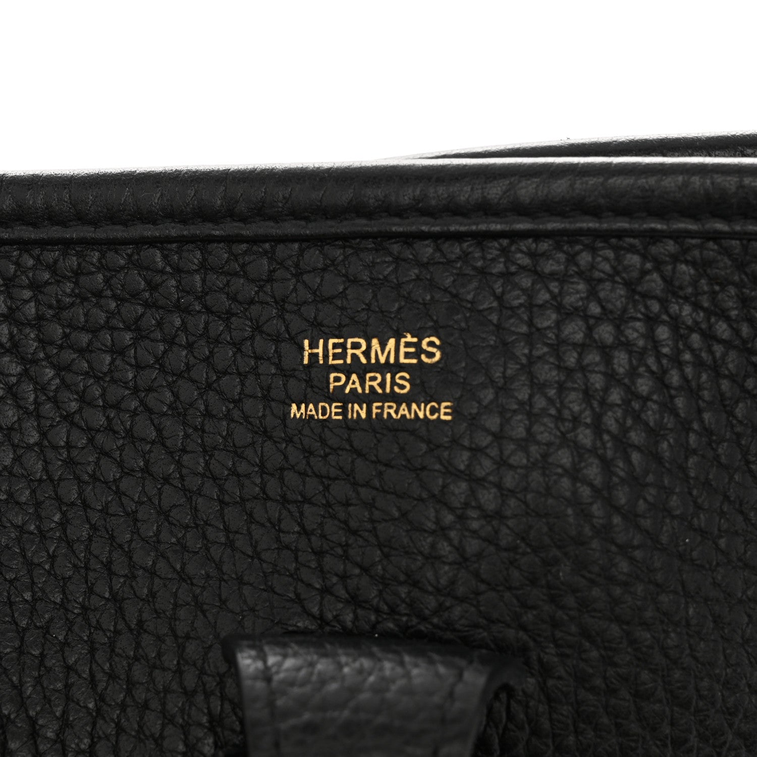 Hermes Taurillon Clemence Evelyne III PM Black 5 of 8