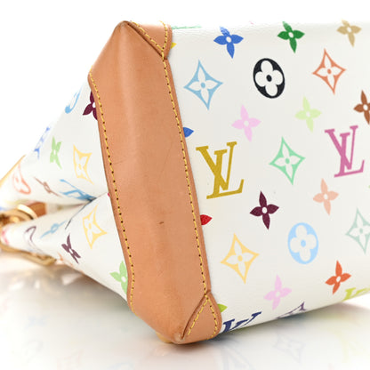 Louis Vuitton Monogram Multicolor Audra White 9 of 10