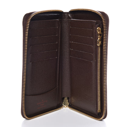Louis Vuitton Damier Ebene Zippy Compact Wallet 5 of 9