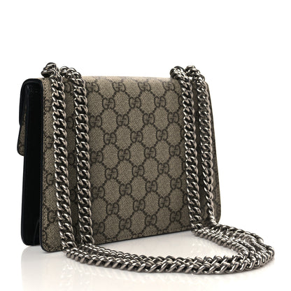 Gucci GG Supreme Monogram Mini Dionysus Shoulder Bag Black 2 of 10
