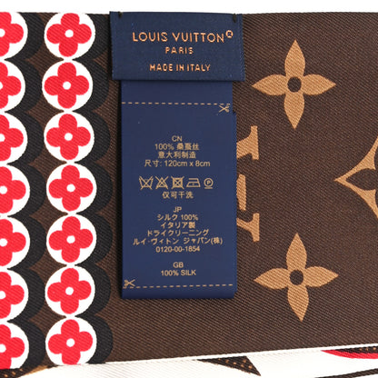Louis Vuitton Silk Monogram Precious Rabbit Bandeau 3 of 3