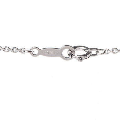 Mikimoto 18K White Gold Diamond Akoya Pearl 5.5mm Flower Pendant Necklace 6 of 6