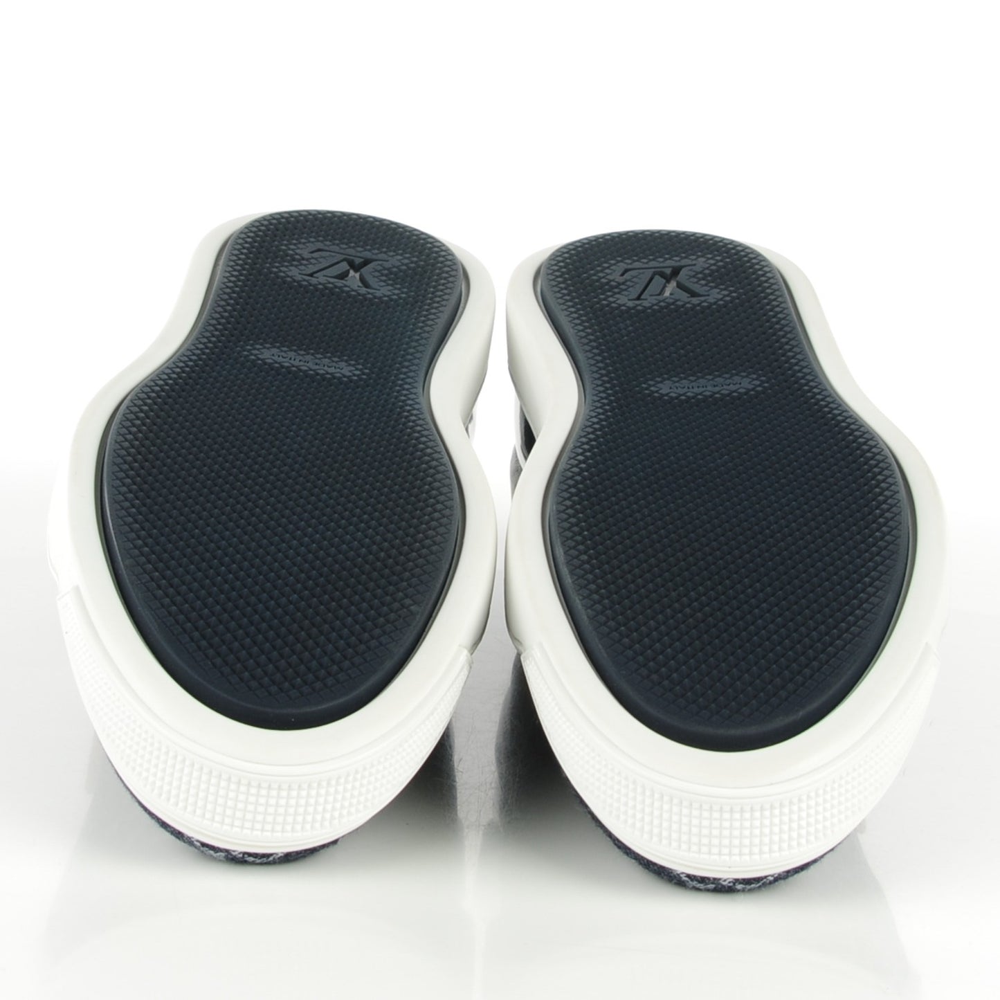 Denim Monogram Tempo Sneakers 40 Blue