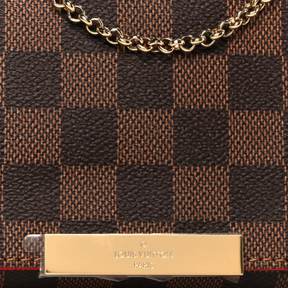 Louis Vuitton Damier Ebene Favorite MM 8 of 11