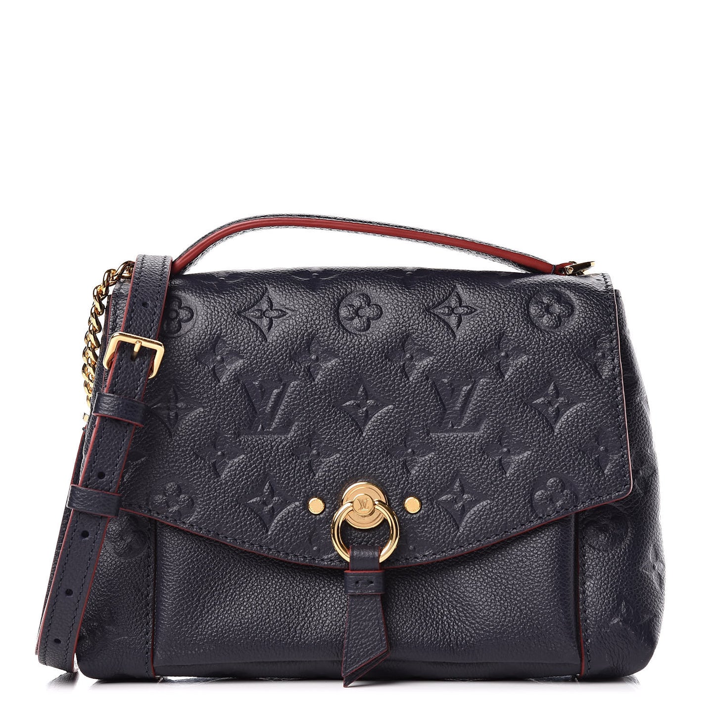 Empreinte Blanche BB Marine Rouge