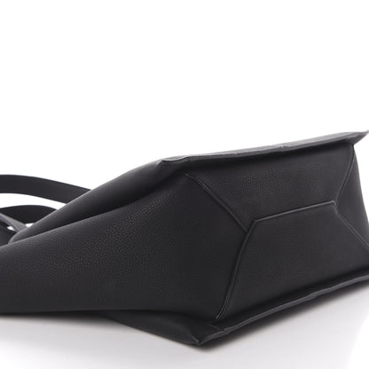 Celine Baby Grained Calfskin Small Tri-Fold Bag Black 7 of 10