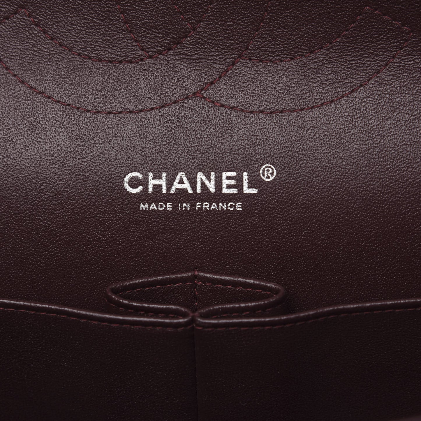 Lambskin Quilted Jumbo Double Flap Black